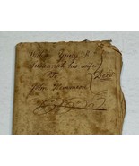 Land Deed Feb 1828 Hempstead Rockland County New York Hemion Young Famil... - $69.29