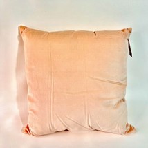 Room Essentials Cool Peach Cotton Velour Toss Pillows - 18&quot; x 18&quot; - $18.80