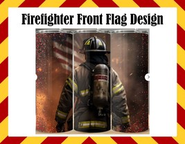 Drink Water Cup - Firefighter Front Flag Design - £19.77 GBP+