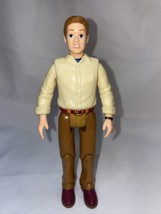 Fisher Price Loving Family Dollhouse Brunette Dad Father Man Figure Doll 6&quot; - £4.67 GBP