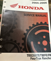 2004 2005 2006 Honda TRX350 TE TM FE FM Service Shop Manual 61HN452 OEM - $89.99