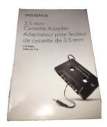 Insignia 3.5mm Cassette Adapter-Brand New(Box Has Wear)-SHIPS N 24 HOURS - $54.33