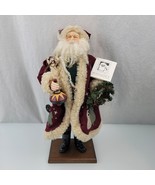 Handmade Father Xmas WHIMSEY Olde World Santa Claus Doll DIANE DYKEMA Sa... - £78.21 GBP
