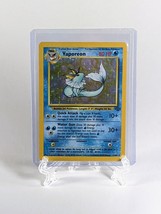 Vaporeon 12/64 Jungle Set Unlimited Holo Rare WOTC 1999 Pokémon TCG Card 80 HP - £11.78 GBP