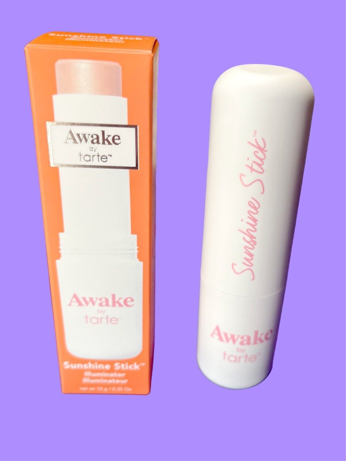 TARTE Awake Sunshine Stick Illuminator Highlighter 0.35 oz Full Size NIB - £15.81 GBP