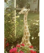 20in Sitting African Giraffe Garden Statue Lifelike (a,dt) - £466.02 GBP
