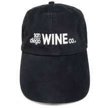 San Diego Wine Co. Hat Black Baseball Cap Anvil - £12.74 GBP