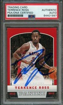 2012-13 Panini Basketball #269 Terrence Ross Signed Card AUTO PSA Slabbed Raptor - £39.95 GBP