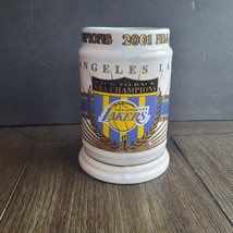 Los Angeles Lakers 2001 Nba Champions Beer Mug Stein 2000 - 2001 Back To Back - £15.41 GBP