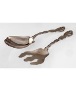 Gorham Strasbourg Sterling Silver Salad Serving Set Gorgeous Condition! - $5,432.96 MXN