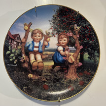 M.I Hummel “ Apple Tree Boy and Girl” from Little Companions with COA and Hanger - £19.09 GBP