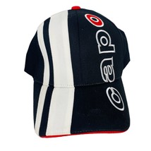 Capo Cycling Cap Hat Black with White Racing stripes Red Accents Stretch... - £13.18 GBP