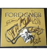 Foreigner VIP 2016 autographed CD by all members. Mick Jones, Kelly Hansen  - €51,76 EUR