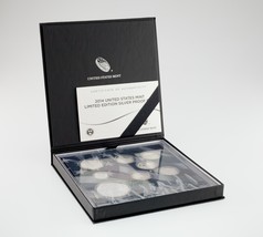 2014 Vereinigte Staaten Ungebraucht Limitierte Auflage Silber Beweis Set... - $209.86