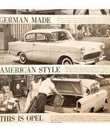 1959 Buick Opel Rekord Sedan Station Wagon Advertisement Automobilia Car... - $471.58 MXN