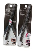 Lot of 2 Almay All-Day Intense Gel Eyeliner Waterproof #140 Deep Chestnu... - $16.99