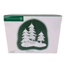 Department 56 ICY TREES SMALL Christmas Set of 3 Village Accessories 52889 Vntg - £14.11 GBP