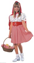 LITTLE RED RIDING HOOD CHILD HALLOWEEN COSTUME GIRLS SIZE SMALL 881066 - £13.99 GBP