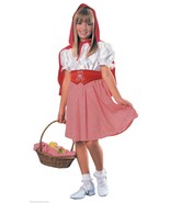 LITTLE RED RIDING HOOD CHILD HALLOWEEN COSTUME GIRLS SIZE SMALL 881066 - £14.26 GBP