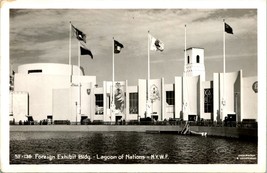 Vtg Postcard RPPC New York Worlds Fair - Lagoon of Nations UNP - £5.93 GBP