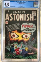 Tales to Astonish #21 (1961) CGC 4.0 -- Hulk prototype story; Lee, Kirby, Ditko - £182.57 GBP