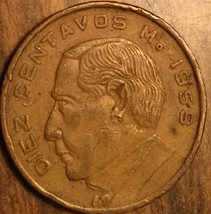 1959 Mexico 10 Centavos Coin - £1.17 GBP