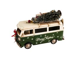 Old Modern Handicrafts Handmade 1960s Bus Christmas Model, Multi - £51.00 GBP