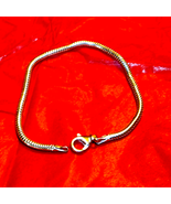 Gorgeous Sterling Silver Pandora charm bracelet 7.25 in. - £42.71 GBP