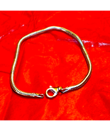 Gorgeous Sterling Silver Pandora charm bracelet 7.25 in. - $74.35 CAD