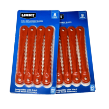 2 Pack Hart 3in1 Replacement Blades 8 Piece Compatible With 3in1 Fixed Head - $47.01 CAD
