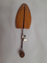 Vintage Wood and Metal Shoe Tree- Split Toe Form - Made in Sweden - £6.17 GBP