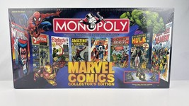 Vntg 1999 Monopoly MARVEL COMICS ￼Collector&#39;s Edition Board Game Factory... - $59.39