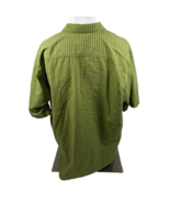 Patagonia Button Down Shirt Men Large Size Green Pattern  - £24.79 GBP