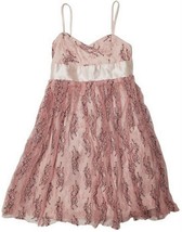 C.W. Designs Girls Spaghetti Strap Tie Back Lace with Silk Lining Dress ... - $34.64