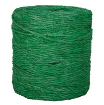 Jute Twine  190&#39; Natural-Fiber, Green - Lehigh Group 530G-12CC - $0.99