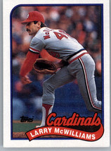 1989 Topps 259 Larry McWilliams  St. Louis Cardinals - £0.77 GBP