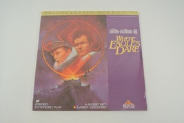 Where Eagles Dare LaserDisc Deluxe Letter-Box Edition 2-Disc Set New &amp; Sealed! - £18.94 GBP