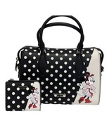 2-Pc Kate Spade Disney X Minnie Mouse Medium Satchel/Wallet Full Line Store NEW - $475.00