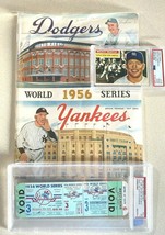 3 Pieces Of Yankee HISTORY/W 1956 Mantle - £1,445.90 GBP
