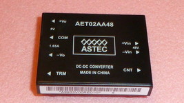 1PC ASTEC AET02AA48 IC DC/DC CONVERTER Input :+-48V Current :1.65A Outpu... - $45.00