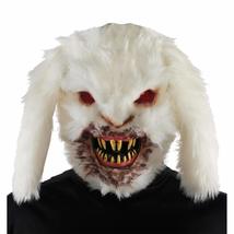 Creepy Horror Rabid Bunny Killer Rabbit Mask Halloween Monster Costume Accessory - £27.54 GBP