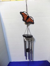 NEW Monarch Butterfly Metal Wind Chime - £21.87 GBP