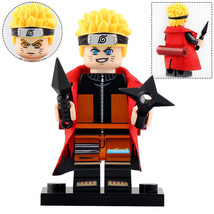 Uzumaki Naruto Naruto Shippuden Custom Printed Lego Compatible Minifigure Bricks - £2.79 GBP