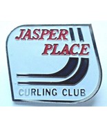 Rare Curling Club Pin - Jasper Place Curling Club Edmonton Alberta - $47.77 CAD