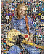 Tom Petty Photo Mosaic Wall Art- Over 50 Images of Petty Albums, Concerts, etc. - $35.00 - $145.00