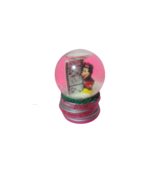 2004 Disney Mickey Mouse Mini Glass Snow Globe 75 Years Of Fun 2.5&quot; Tall - $12.82