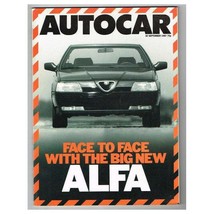 Autocar Magazine September 30 1987 mbox2943/a  Face to face with the big new Alf - £3.91 GBP