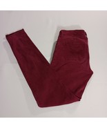 Hollister RN#75654 Women’s Red Cotton Blend Super Skinny Jeans Size 1 (2... - $27.77 CAD