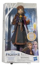 Disney&#39;s Frozen 2 Anna Autumn Swirling Adventure Doll 2019 Hasbro Brand New - £19.85 GBP