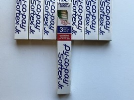 Vintage NOS Py-Co-Pay Softex Jr Nylone Toothbrush Green  - $5.00